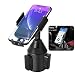 Car Cup Holder Phone Mount,Universal Smart Adjustable Automobile Cell Phone Mount for iPhone 11 pro/Xs/Max/X/XR/8/7/6 Plus Samsung Galaxy S10/S9/S8 Note 9 Nexus Sony、HTC、Huawei、LG and All Smartphones