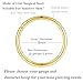 8mm Gold Septum Nose Rings, 20 Gauge Hoop Helix Daith Tragus Earrings, Clicker Lip Rings 20g Cartilage Earring Nose Piercing Jewelry Surgical Steel