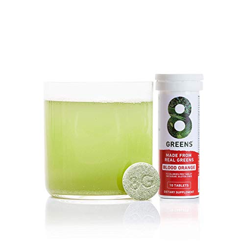 8Greens Effervescent Super Greens Dietary Supplement - 8 Essential Healthy Real Greens in