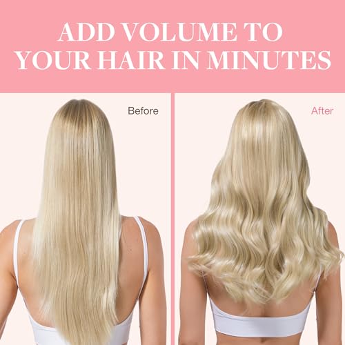 image for GOO GOO Clip in Hair Extensions Real Human Hair, Remy Human Hair Exten