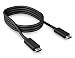 Produktbild ICY BOX IB-CB018-C31 Full-Featured USB 3.1 (Gen 2, Type-C) Kabel, 10 Gbit/s, Power Delivery 2.0 (100 W), DisplayPort Alt Mode, 100 cm, schwarz