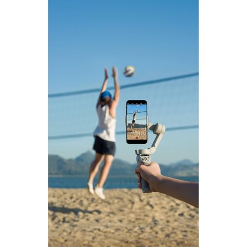Image of DJ I Mobile SE Intelligent Gimbal 3-Axis Phone Portable and Foldable Android and iPhone with ShotGuides Smartphone with ActiveTrack 5.0 Vlogging Stabilizer YouTube Video