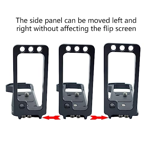 Support de caméra X-T5 avec plaque L Quick Release pour basculement vertical rapide