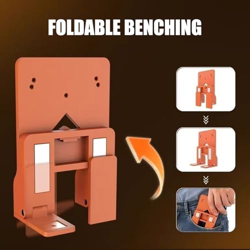 Gabarit de positionnement pliable avec entretoise de perçage - 4