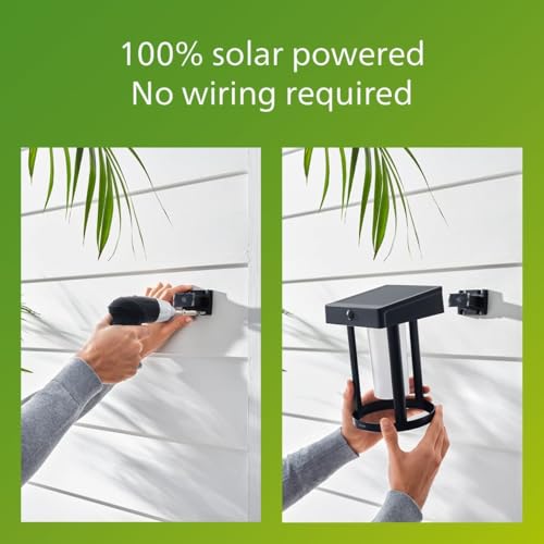 Philips Lighting Vapora Outdoor Solar, Path Light, 1.5W, 2700K, Black, IP44 Weatherproof - Image 6