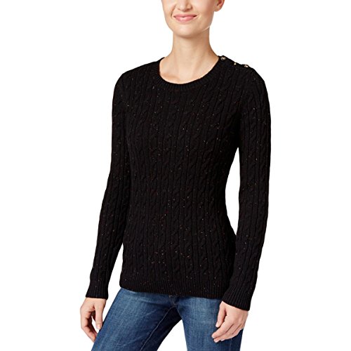 Charter Club Womens Petites Knit Ribbed Pullover...