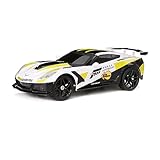 New Bright 1:16 RC Forza Motorsport Corvette ZR.1 Car, Full-Function Remote Control, Working Headlights, 2.4GHz Tech, 80ft Range, USB Rechargeable, Ages 4+ Racing Toy