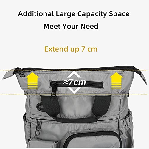 Business Briefcases Multi-Pocket Messenger Crossbody for Men Waterproof Shoulder Large Laptop Satchel4