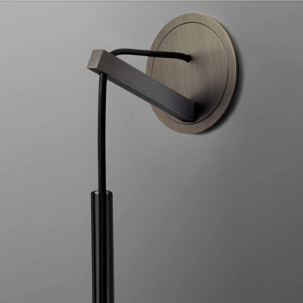 Kinkiet do sypialni, korytarza, nowoczesnej butelki wina, minimalistycznej lampki nocnej, postmodernistycznej lampy nordyckiej, w całości z miedzi, do korytarza, balkonu, alejki, p