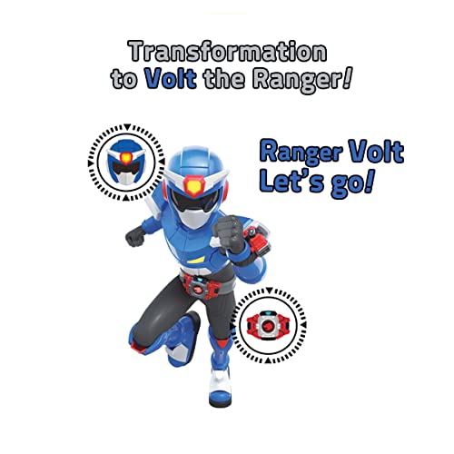 Miniforce Animaltron Deluxe Transformation Volt Mask Belt Coin Set Miniforce Volt Mask figure