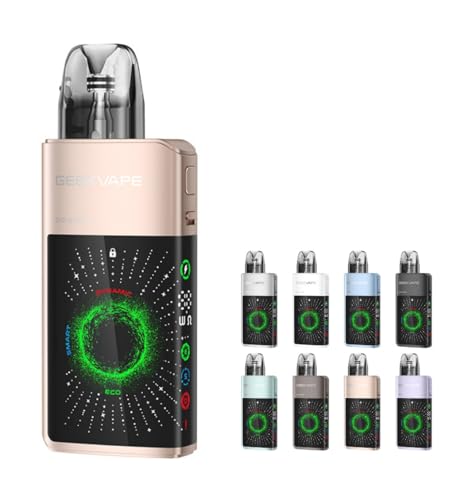 M[NxCv Digi Q Vista Pod System Kit 1600mAh 3ml (Max 35W) fW L[ rX^ |bh dq^oR Vape xCv (Champagne Gold)