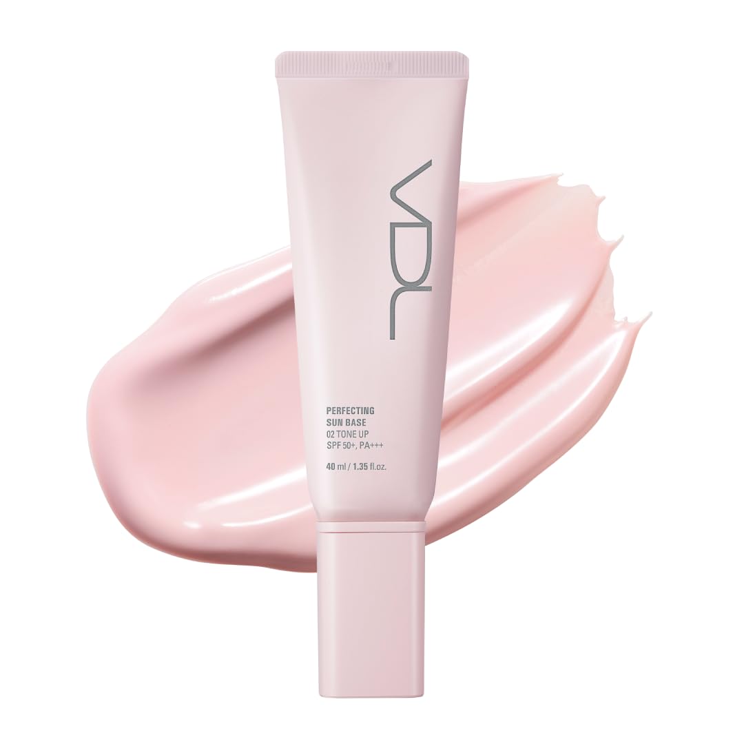 VDL(ヴィディーエル) パーフェクティング サンベース 02トーンアップ 化粧下地 日焼け止め uv下地 ピンク 血色感 ノンケミカル ビーガン 40ml SPF50 PA+++