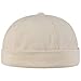 Produktbild Lipodo Cotton Dockercap Herren - Mütze aus 100% Baumwolle - Docker in Einheitsgröße (54-61 cm) - Cap mit Klettverschluss - Hafenmütze ganzjährig tragbar beige One Size