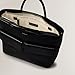 RADLEY London Brompton Crescent Women's Medium Leather Ziptop Satchel Bag, Black