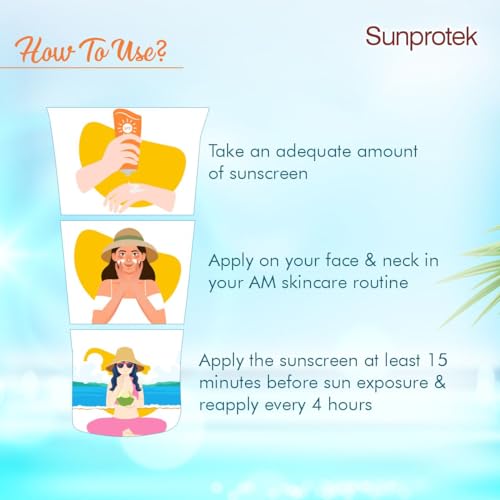 Image of Salve Sunprotek Matte Look Sunscreen SPF30 PA+++ For Oily or Acne prone skin, Paraben & Sulphate free For Women And Men - 50gm (Pack of 3)