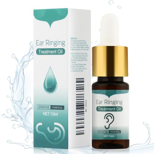 Olive Oil Ear Tropfen, Sanfte Ohrenschmalz-Entfernungstropfen, Entfernt verhärtetes Ohrenschmalz, um verstopfte Ohren zu lindern 10ml