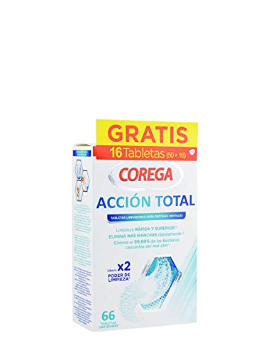 COREGA ACCION TOTAL LIMPIADOR 66 PASTILLAS