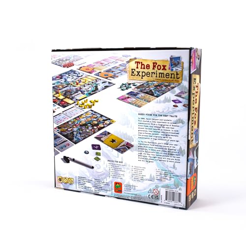 The Fox Experiment juego de mesa de estrategia para 1-4 jugadores miniatura 2