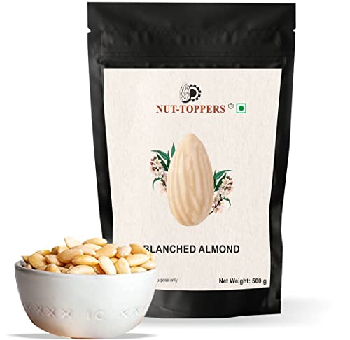 See full amazon price history chart for Nut Toppers Blanched Almonds Whole 500 gm, Peeled Almonds, Without Skin Almonds Nut Toppers Blanched Almonds Whole 500 gm, Peeled Almonds, Without Skin Almonds (B0BDRV6S6V) Amazon Price History, Amazon Price Tracker