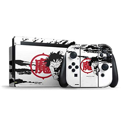 Skinit Decal Gaming Skin Compatible with Nintendo Switch Bundle - Officially Licensed Dragon Ball Z Gohan Wasteland Design