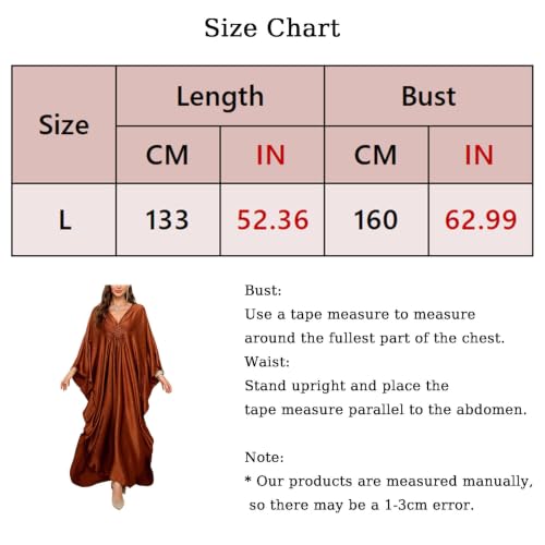 Caftan ample leger et robe de plage maxi pour femme