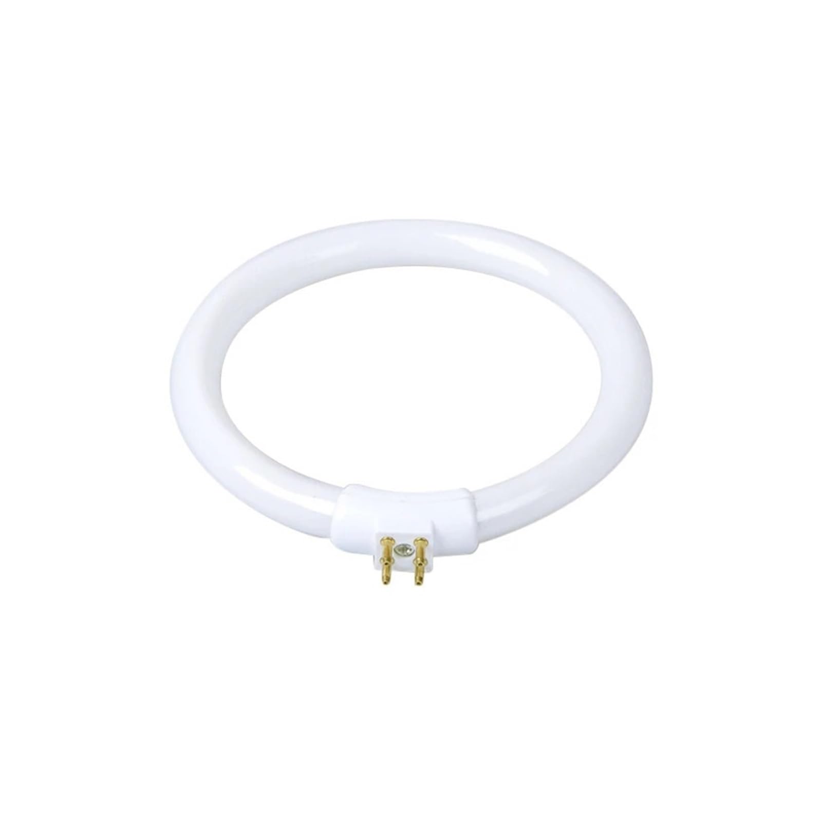 Tonuuoei 12W Light Bulb T4 Annular Tubes Anti-Four-Pin 11W 110V & 220V Magnifying Glass G10q Small Desk Lamps Fluorescent Ring Lamp White Lighting(12W)