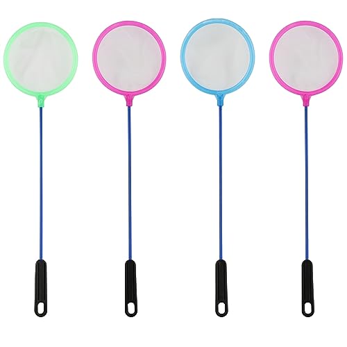 fengxiaomin 4PCS Mini Brine Shrimp Net Aquarium Fish Net Random Color Fish Net for Fish Tank for All...