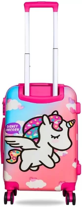 Image of ADSON PC Kids Trolley 360 Rotating Luggage 360 Wheels Non-Breakable Exclusive Edition 20 Inch Kids Hardsided Suitcase with 4 Wheels, 360 Wheel Travel Trolley Bag