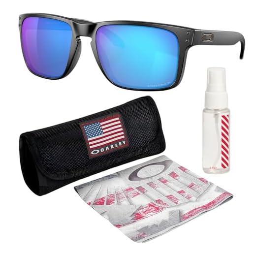 OAKLEY Óculos de sol HOLBROOK XL OO9417 formato quadrado com kit oficial de óculos, Preto fosco, 59 mm