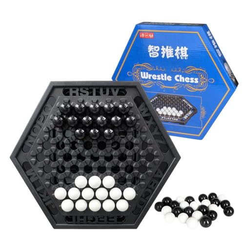 チェ-スセットボード テーブルアバロンファミリーボードたちのための盤ゲームセット、チェ-スセット 、 セット 、子供用スマートプッシュ おもちゃ、男の子と女の子向けのデスクトップヘラクレス 、新しくユニークな親子戦略子供用ゲーム