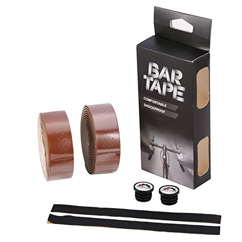 KKcare 1 par de fitas de guidão de bicicleta faixa de guidão de bicicleta de estrada macia respiráve