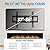 UL Listed Fixed TV Wall Mount for 37-86 Inch Screens, Low Profile TV Mount Fits 16", 18", 24" Studs, Wall Mount Bracket with Quick Release Lock, Max VESA 600x400mm, Holds up to 132 lbs by USX STAR
