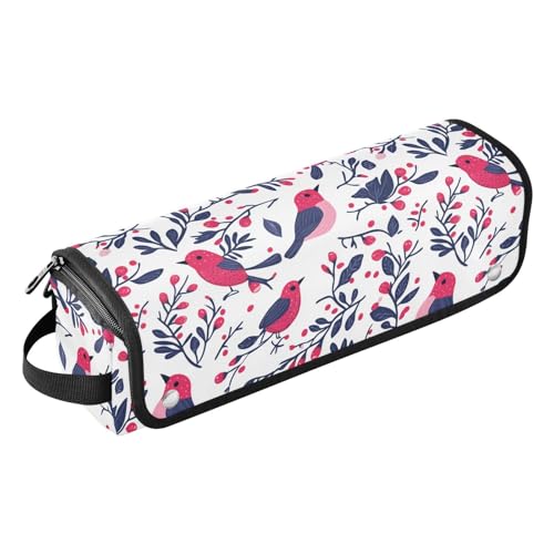 Bolsa de viaje Free Birds Marble para herramientas de cabello con tapete resistente al calor para planchas, rizadores y accesorios de cuidado capilar. Organizador portátil miniatura 1