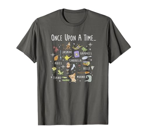 Disney Princess Once Upon A Time Collage T-Shirt