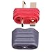 Buddy RC Amass T-Plug with Insulating Caps 10 pcs (Male)