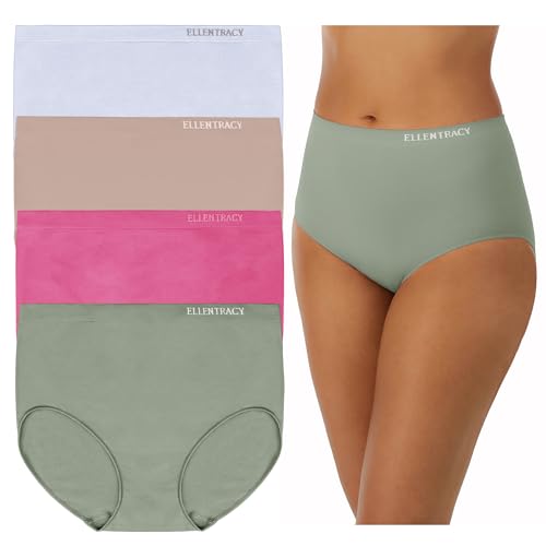 COMPANY ELLEN TRACY Women's Seamless Underwear - No Show Full