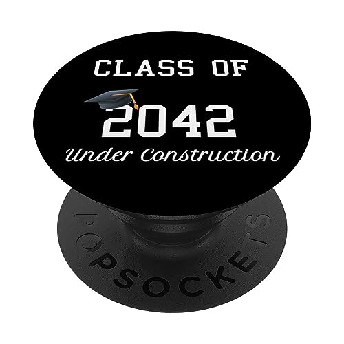 Clase de 2042 en construcción para mamá embarazada o papá PopSockets PopGrip Intercambiable