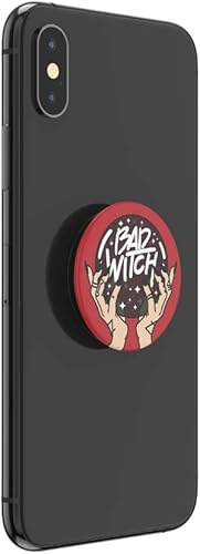 Miniatura 4 de PopSockets Agarre para teléfono con soporte expandible, Halloween PopGrip - Bad Witch