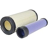 ONE SET OF AIR FILTER 87682988 & 8651967, SUITABLE FOR NEW HOLLAND VARIOUS TRACTORS G6000 SERIES,