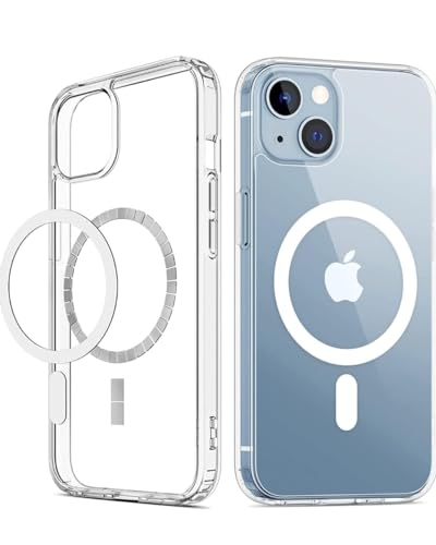 Image of Magnetic Transparent case with Compatible with iPhone 14plus (iPhone 14plus)