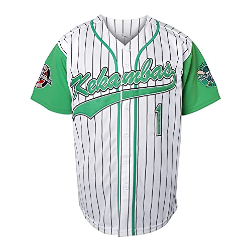 MESOSPERO Men's G-Baby 1 Jarius Evans Hardball Movie Baseball Jersey S-XXXL