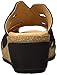 El Naturalista Womens Leaves 5009 Wedge Mule Shoes, Black, EU 38 / US 8