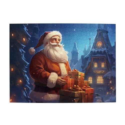 500ピース 美しいクリスマスジグソーパズル 家族で楽しむ ギフトに