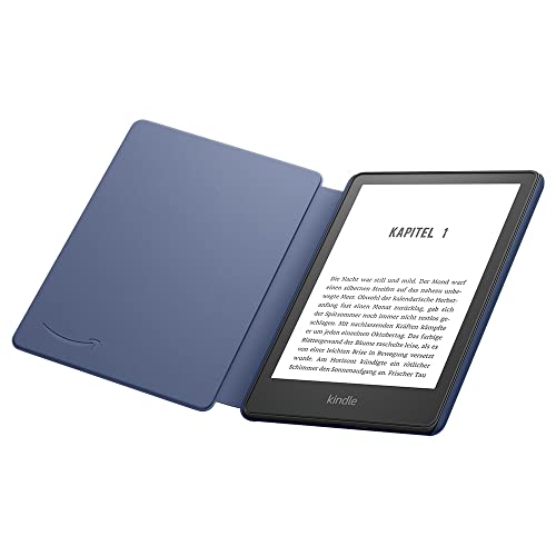 Amazon Kindle Paperwhite-Stoffhülle | schlankes, leichtes Design | Geeignet für die 11. Generation (2021), Denimblau