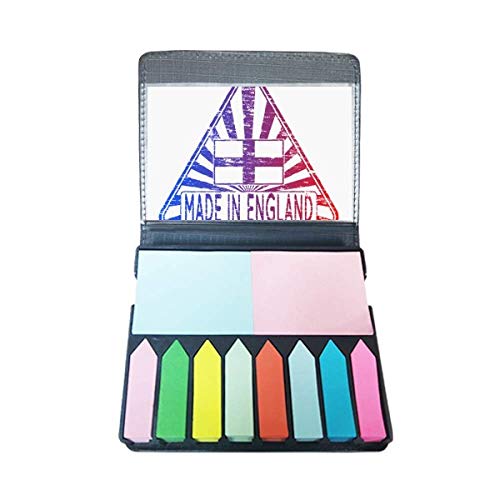 Marqueur de page de couleur triangle autocollant drapeau anglais