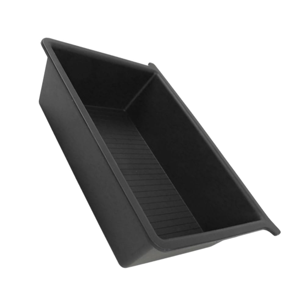 Boîte de rangement sous siège pour Tesla Model Y 2019-2023 organisateur noir