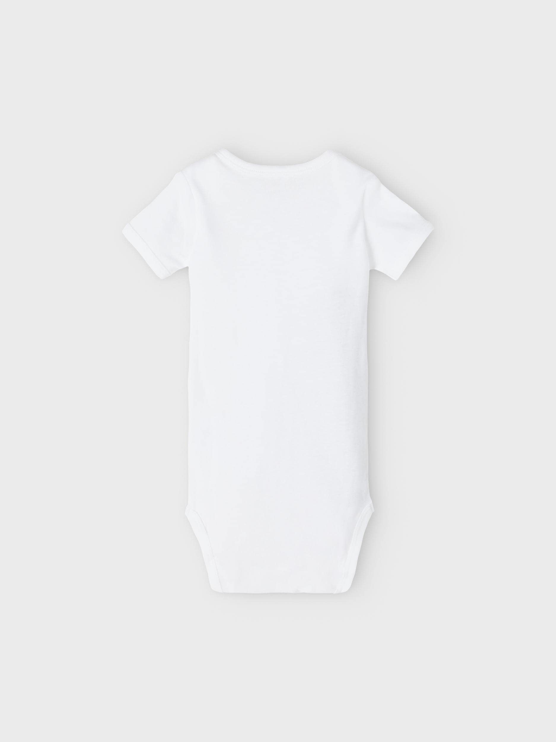 NAME IT śpioszki uniseks niemowlęta NBNBODY 3P SS BLACK 2 NOOS (3 w zestawie)