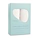 Natemia Extra Soft White Muslin Swaddle Blankets | Large 47 x 47 inches (2 Pack)| Lightweight and Breathable Premium Bamboo/Cotton Baby Swaddle Wrap | Great