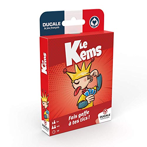 LA DUCALE - Kems Junior - Jeu de Cartes Enfant et Famille - 4 à 8 Joueurs - Dès 6 Ans