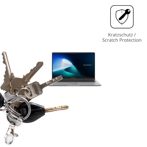 dipos I 2x Schutzfolie klar passend für Asus ExpertBook P1 P1503CVA Folie Displayschutzfolie, Ultra-Dünn, Case-Friendly, Fingerprint-Kompatibel